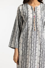 Jacquard Embellished Shirt And Printed Jacquard Trouser IUSTTS-278