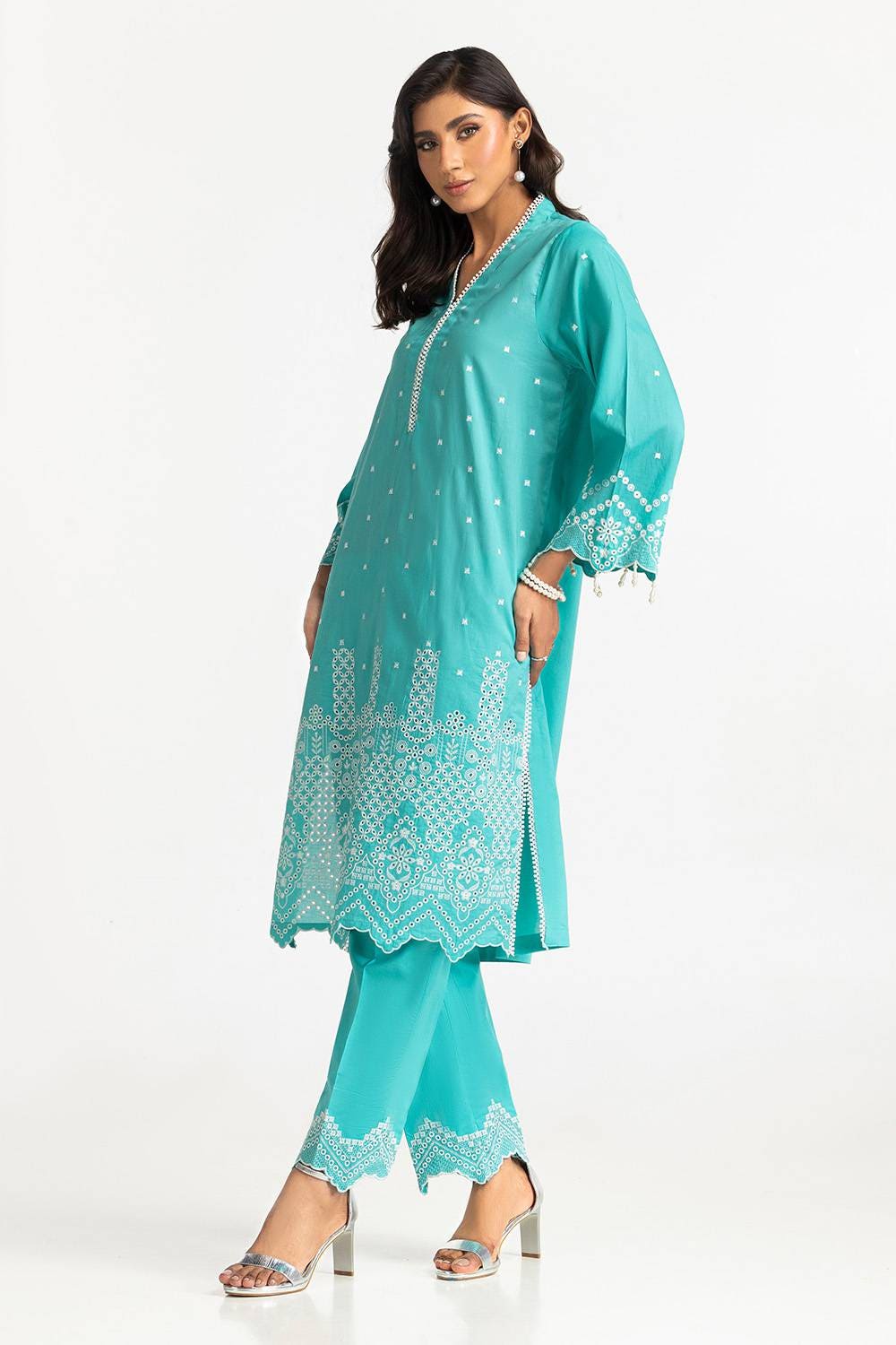 Lawn Embroidered Co-Ord Set IUSTTS-295
