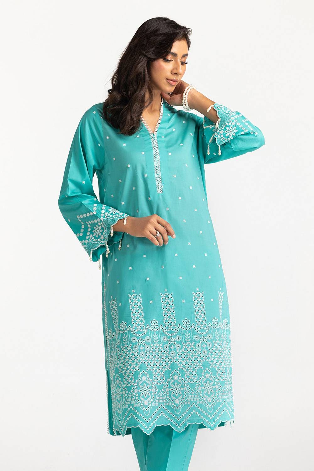 Lawn Embroidered Co-Ord Set IUSTTS-295