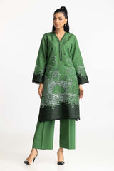 Khaddar Jacquard Shirt And Dyed Khaddar Trouser IUSTTS-298