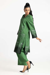 Khaddar Jacquard Shirt And Dyed Khaddar Trouser IUSTTS-298