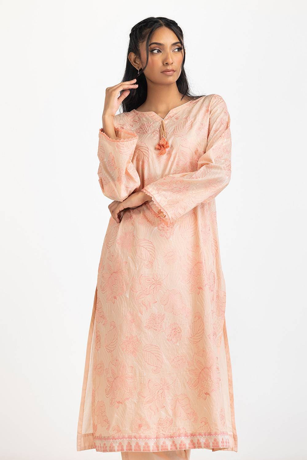 Lawn Embroidered Co-Ord Set IUSTTS-353