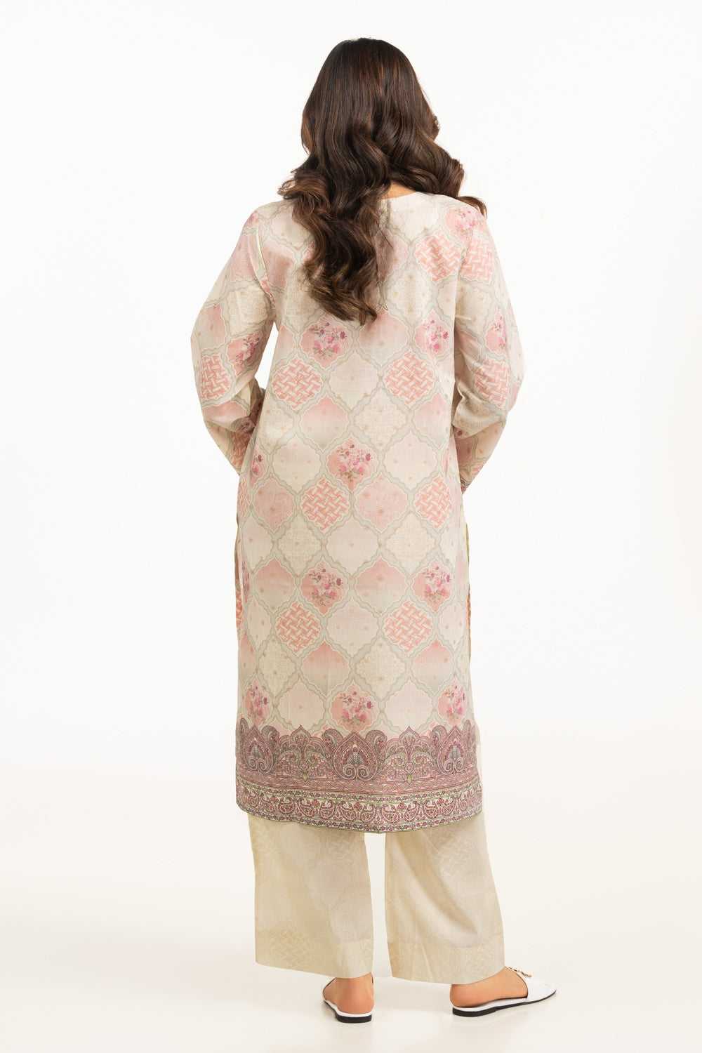 Jacquard Printed Shirt And Trouser