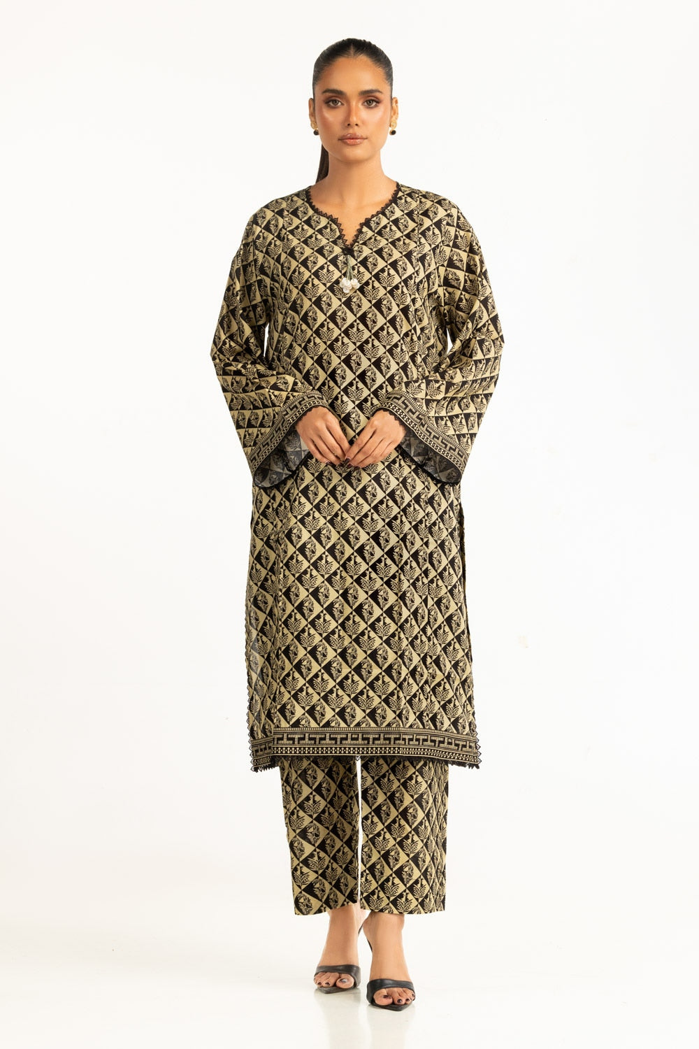 Lawn Printed Co-Ord Set IUSTTS-972