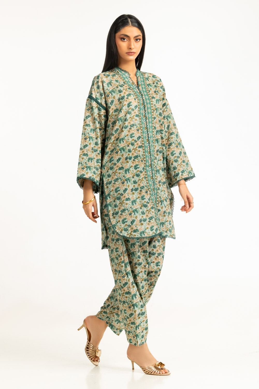 Lawn Printed Co-Ord Set IUSTTS-990