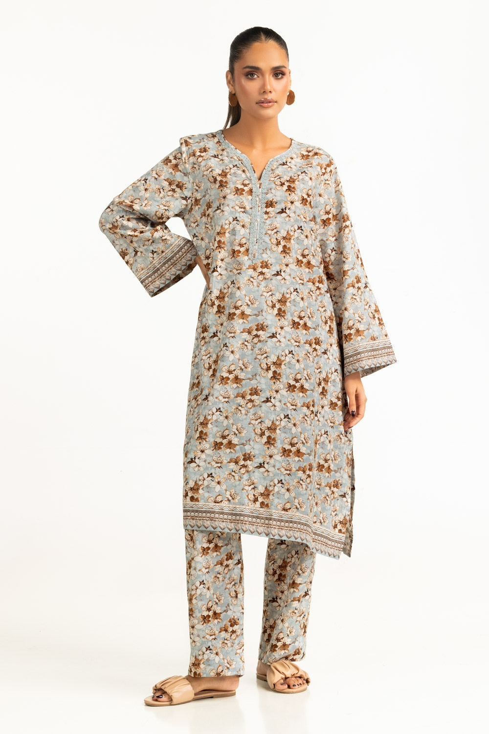 Lawn Printed Co-Ord Set IUSTTS-997