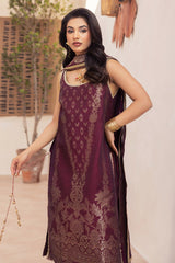 3 Piece Unstitched Jacquard Suit FE-52151