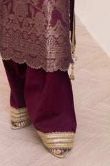 3 Piece Unstitched Jacquard Suit FE-52151