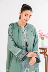 3 Piece Unstitched Jacquard Suit CLP-52179 A