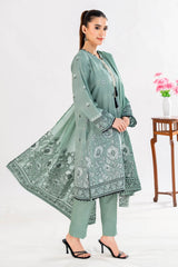 3 Piece Unstitched Jacquard Suit CLP-52179 A