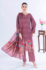 3 Piece Unstitched Jacquard Suit CLP-52180 A
