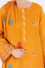 3 Piece Unstitched Jacquard Suit CLP-52180 B