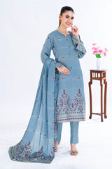 3 Piece Unstitched Jacquard Suit CLP-52182 A