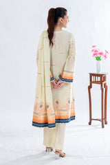 3 Piece Unstitched Jacquard Suit CLP-52183 A