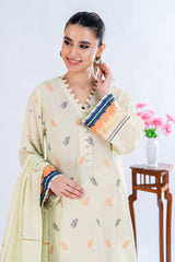 3 Piece Unstitched Jacquard Suit CLP-52183 A