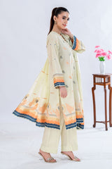 3 Piece Unstitched Jacquard Suit CLP-52183 A