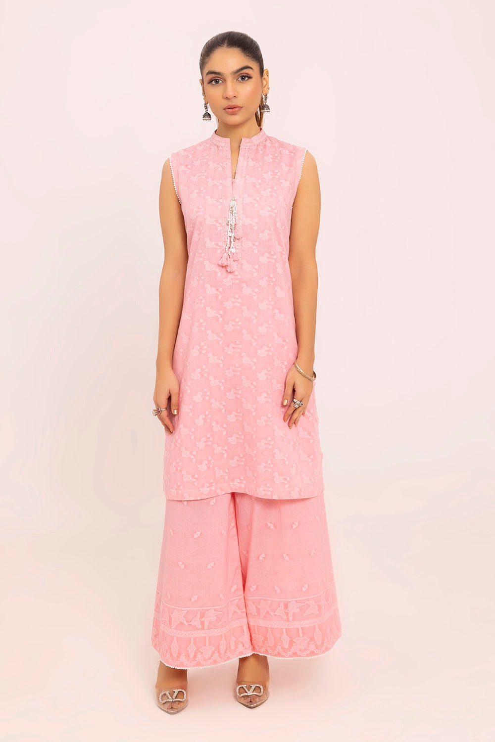2 Piece Unstitched Jacquard Suit JT-42013