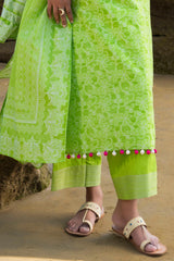 3 Piece Unstitched Jacquard Suit JD-42009