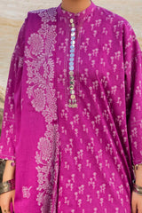 3 Piece Unstitched Jacquard Suit JD-42010