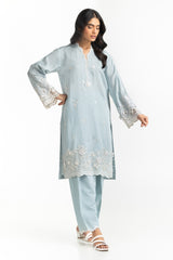 Jacquard Embroidered Shirt And Trouser IPST-44322