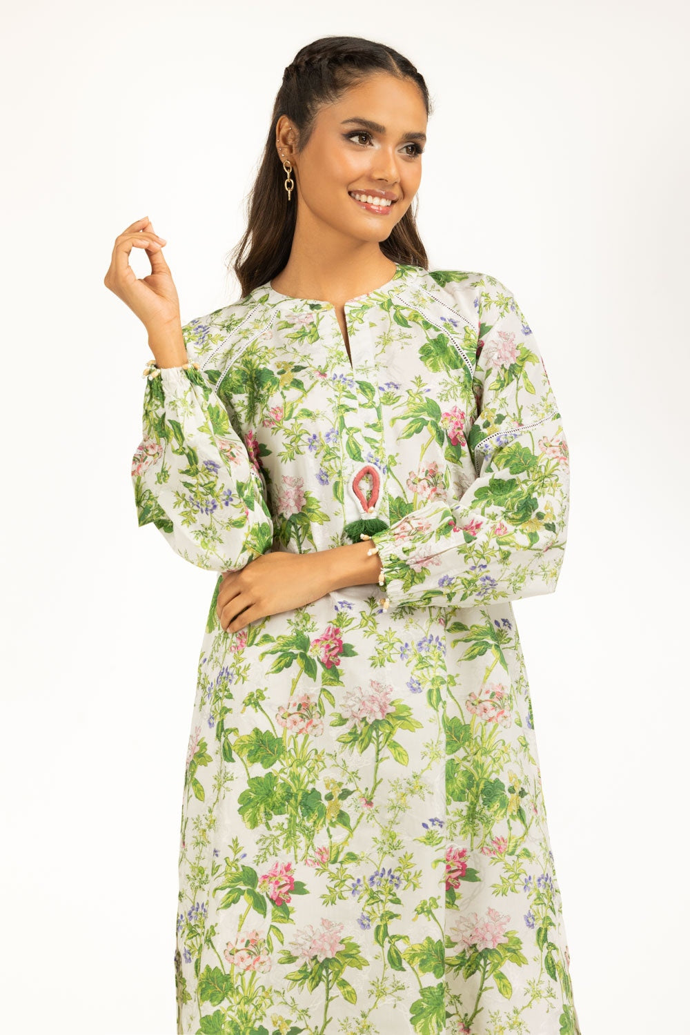 Jacquard Printed Co-Ord Set IPST-44980