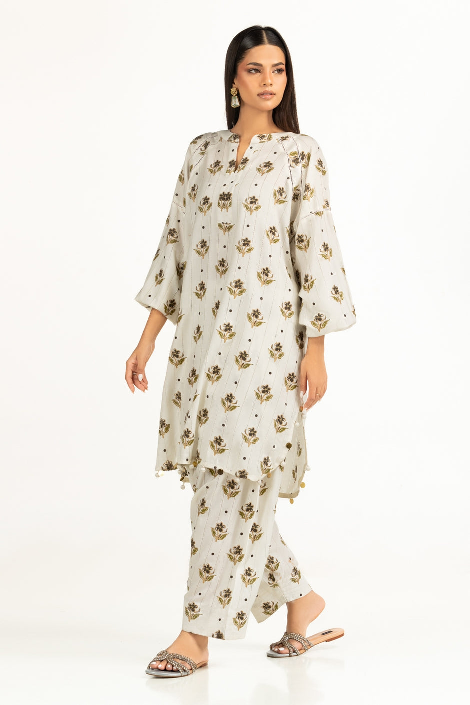 Jacquard Printed Co-Ord Set