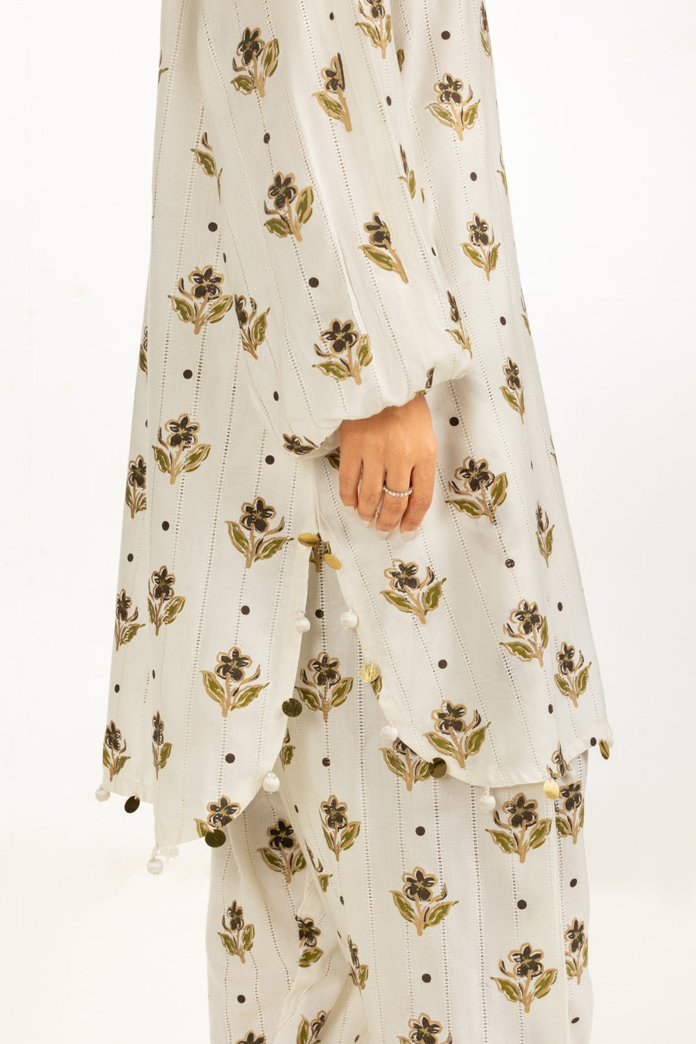 Jacquard Printed Co-Ord Set IPST-44982