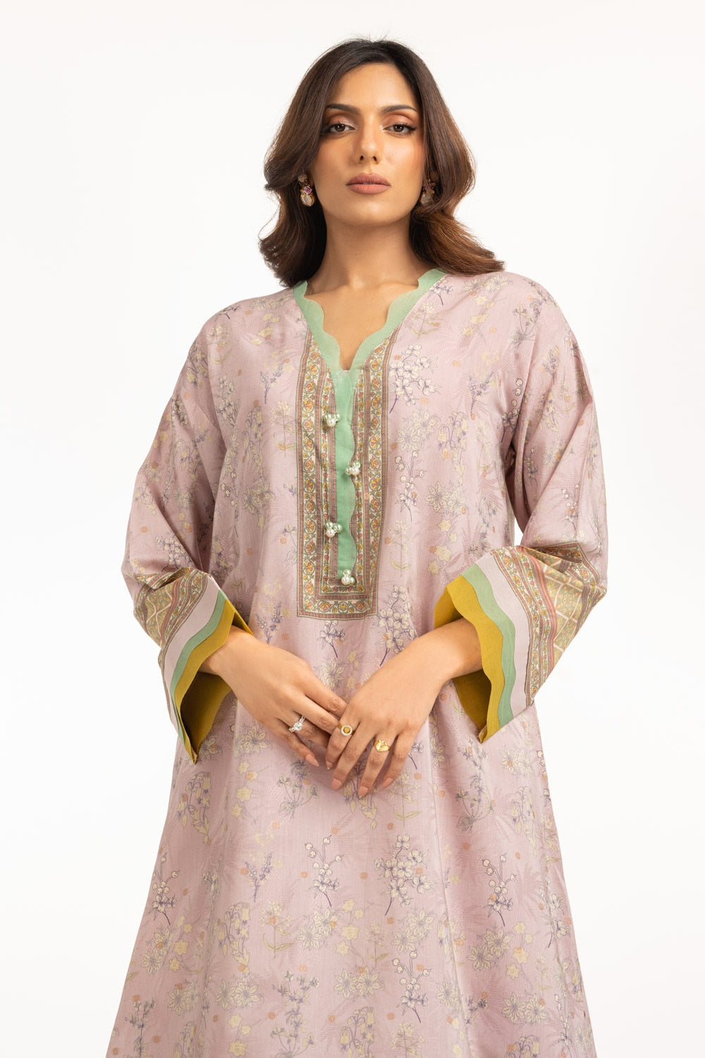 Jacquard Printed Co-Ord Set IUSTTS-812