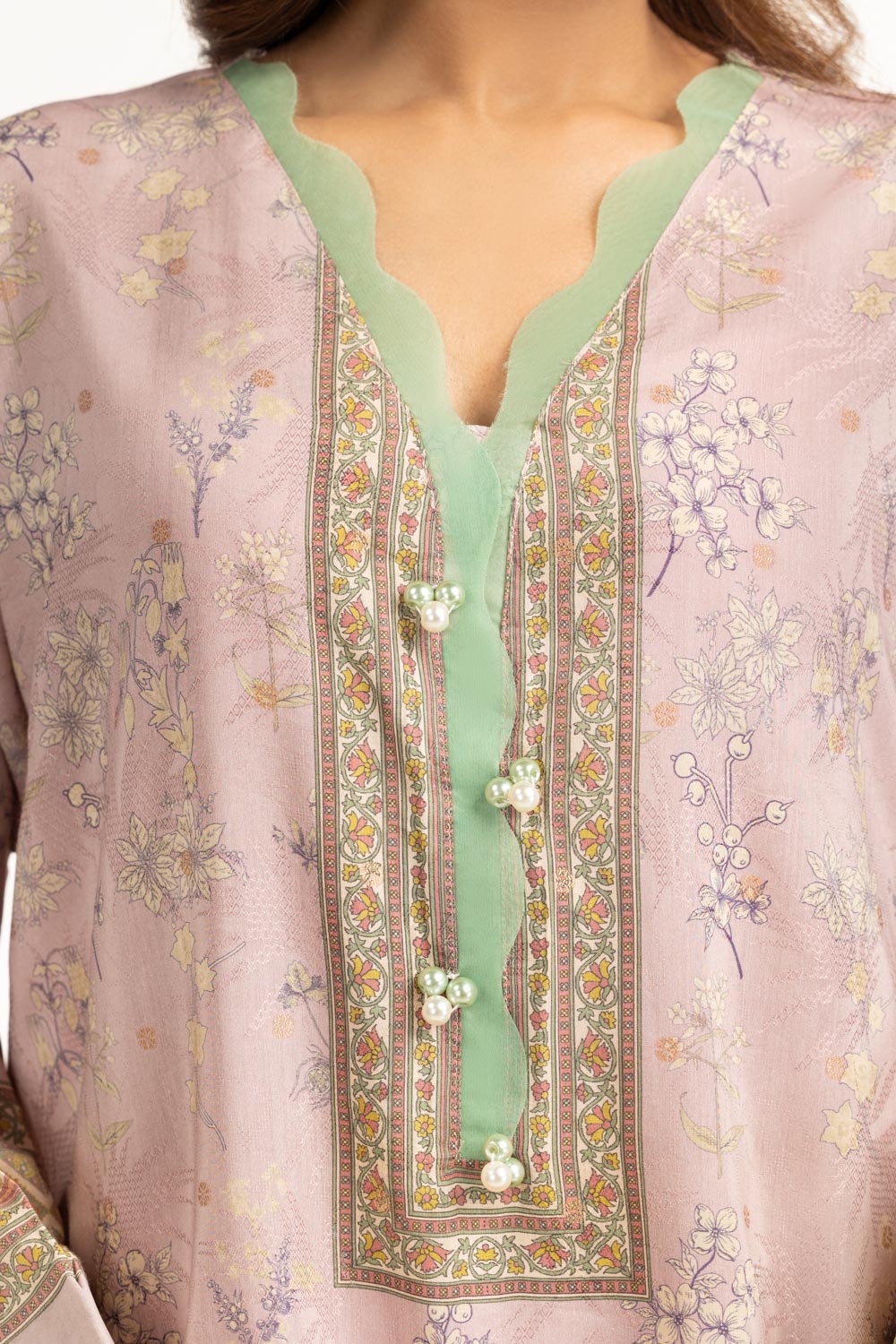 Jacquard Printed Co-Ord Set IUSTTS-812