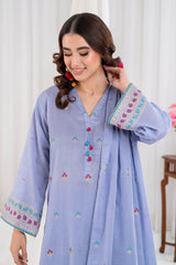 3 Piece Unstitched Jacquard Suit CLP-52221 A