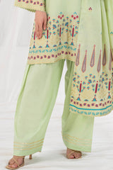 3 Piece Unstitched Jacquard Suit CLP-52221 B