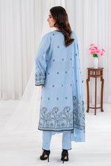 3 Piece Unstitched Jacquard Suit CLP-52222 A