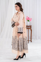 3 Piece Unstitched Jacquard Suit CLP-52222 B