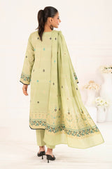 3 Piece Unstitched Jacquard Suit CLP-52175 B