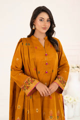 3 Piece Unstitched Jacquard Suit CLP-52175 E
