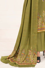 3 Piece Unstitched Jacquard Suit CLP-52176 B