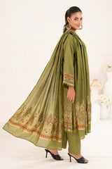 3 Piece Unstitched Jacquard Suit CLP-52176 B