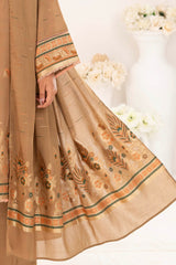 3 Piece Unstitched Jacquard Suit CLP-52176 E