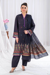 3 Piece Unstitched Jacquard Suit CLP-52176 F