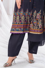 3 Piece Unstitched Jacquard Suit CLP-52176 F