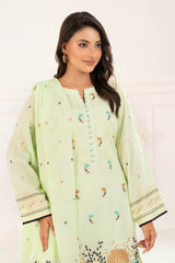 3 Piece Unstitched Jacquard Suit CLP-52177 E