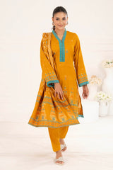 3 Piece Unstitched Jacquard Suit CLP-52178 B