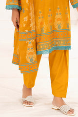 3 Piece Unstitched Jacquard Suit CLP-52178 B