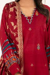 3 Piece Unstitched Jacquard Suit CLP-52178 E