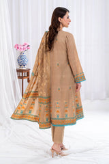 3 Piece Unstitched Jacquard Suit CLP-52178 G
