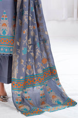 3 Piece Unstitched Jacquard Suit CLP-52178 H