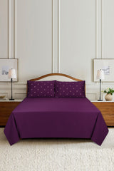Jewel T-400 Embroidered Bed Sheet Set