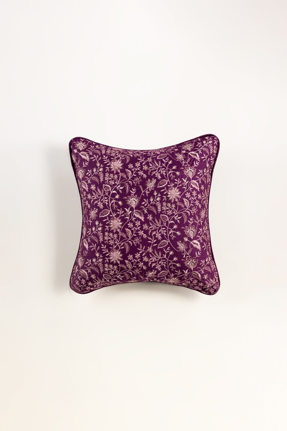 Jewel T-400 Embroidered Square Cushion Cover