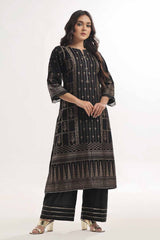 2 Piece Unstitched Printed Jacquard Suit JT-42002