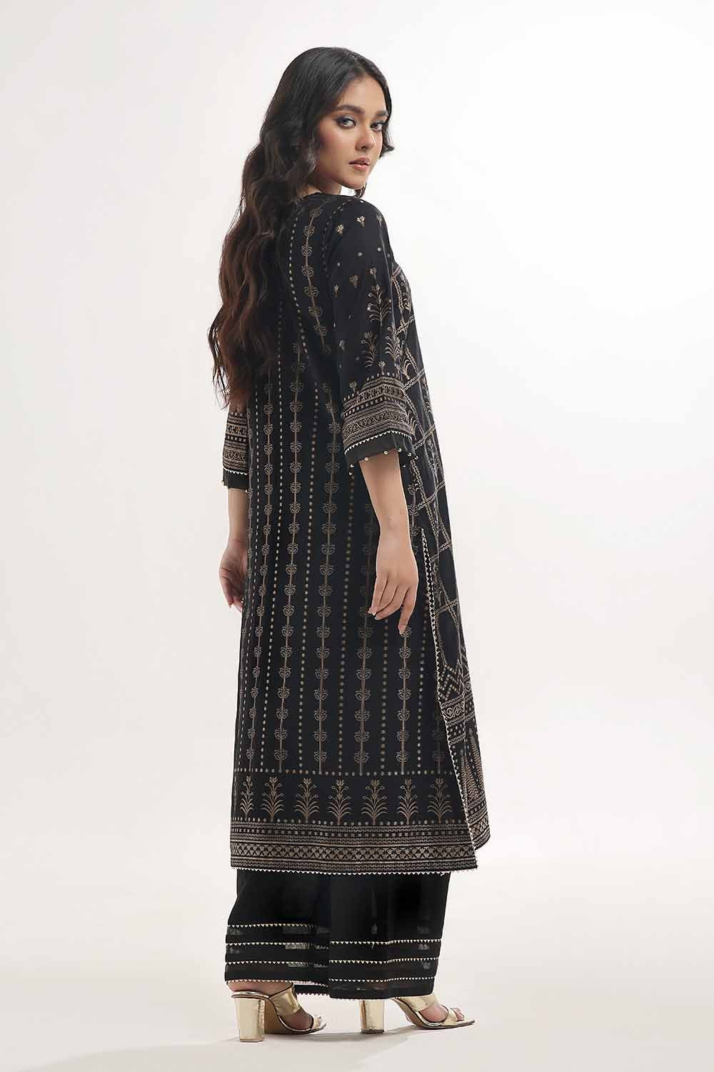 2 Piece Unstitched Printed Jacquard Suit JT-42002